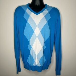 Mexx Geometrical Printed V-Neck Sweater